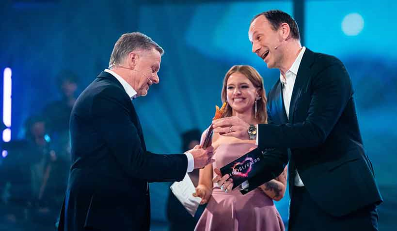 Prisutdelning under Eldsjälsgalan 2021. Foto: Maxim Thore