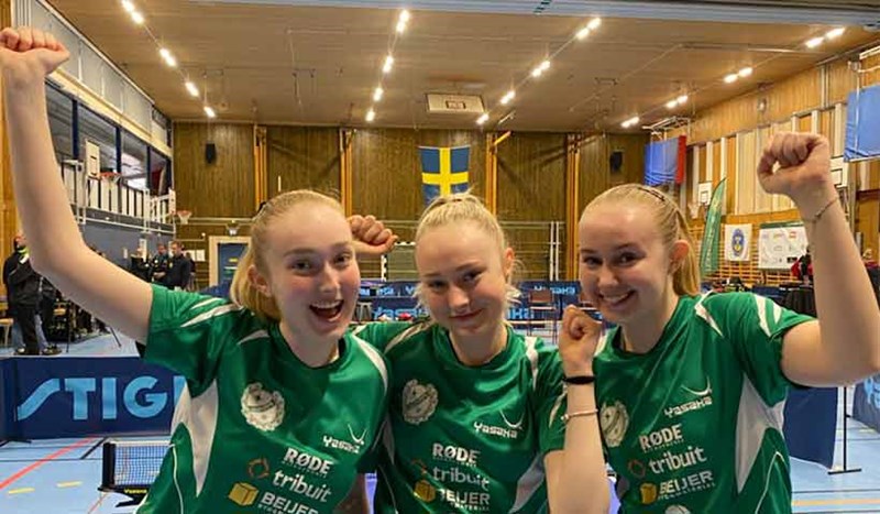Lekstorps bordtennis lag.