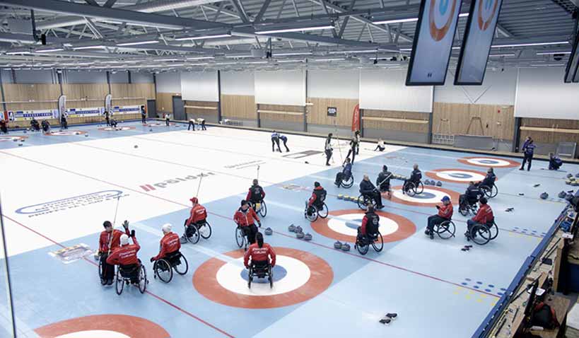Parasport på isen. Ishockey.