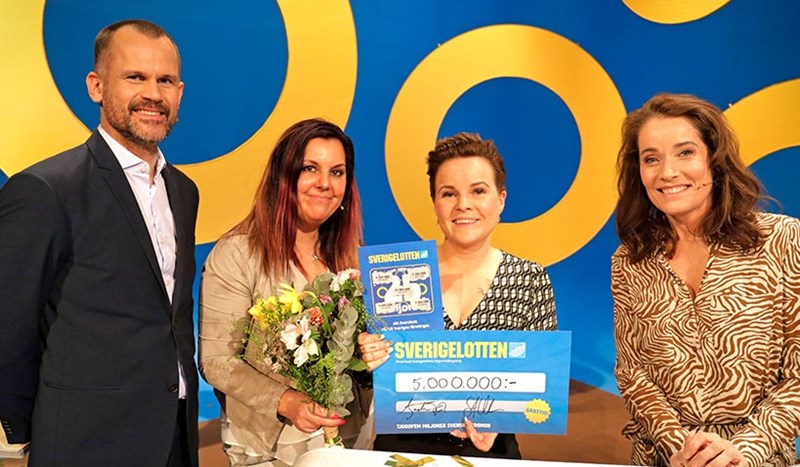 Vinnare på Sverigelotten.
