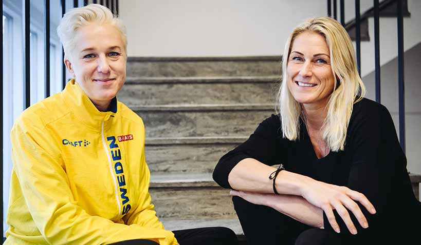 Erica Johansson träffar Kajsa Bergqvist.
