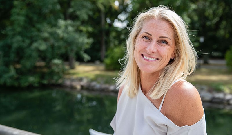 Ett porträtt av Erica Johansson