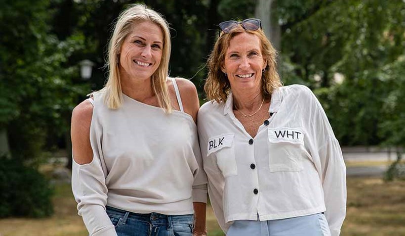 Erica Johansson möter Susanna Gunnarsson.