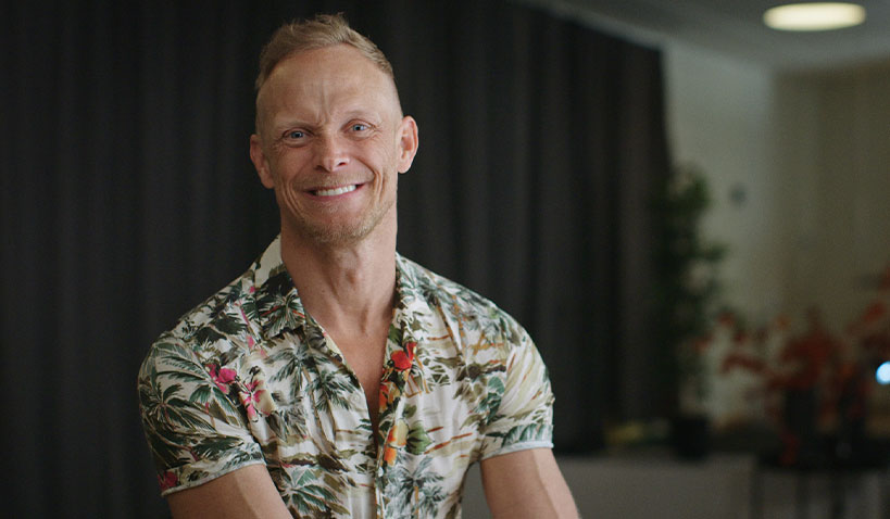 Tobias Karlsson porträtt. 