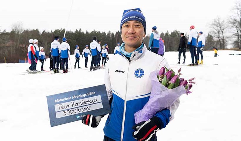 Föreningshjälte inom längdåkning,