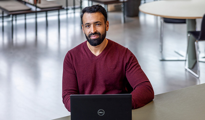 Ahmad Said chef på Folkspel.