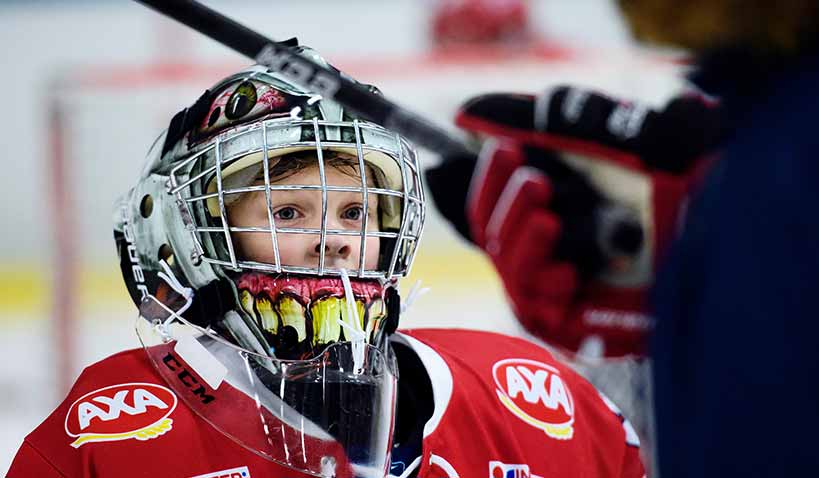 Pojke Södertälje SK ishockey.